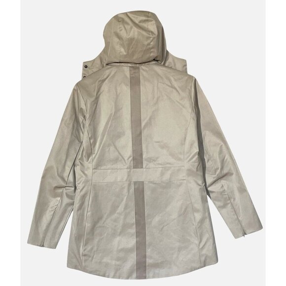 New Official NFL Super Bowl LIX Staff Anorak Beige Zip Hooded Jacket - Picture 3 of 14